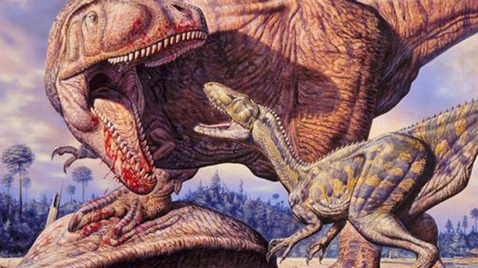 Meat-eating dinosaurs shrank over 50 million year period to evolve into birds