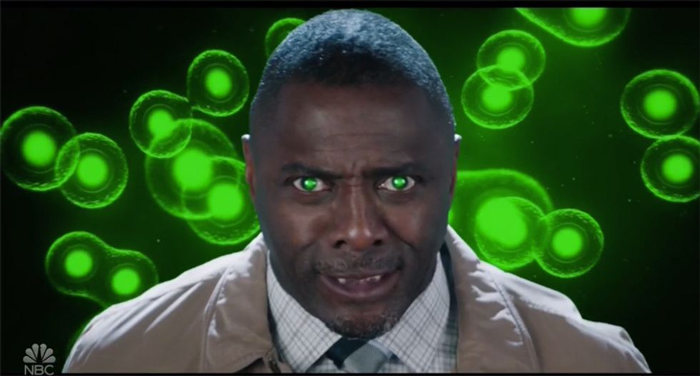 Watch Idris Elba portray ‘an emboldened white lady’ calling 911 on Saturday Night Live