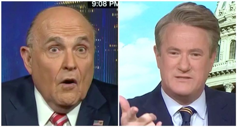 MSNBC’s Morning Joe gobsmacked by Rudy Giuliani’s collusion confession: ‘His eyes bulged -- my eyes bulged’