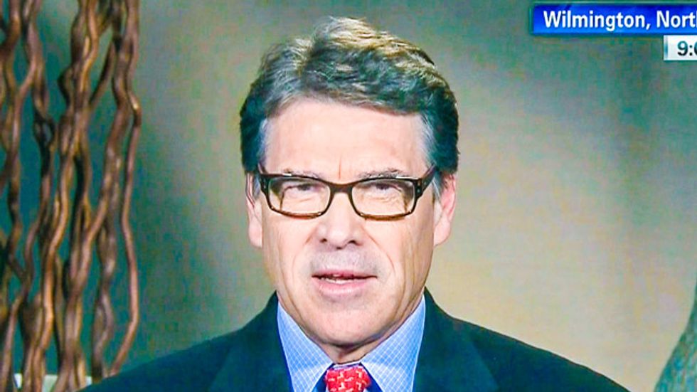 Rick Perry condemns Charleston shooting after 'accident' remark