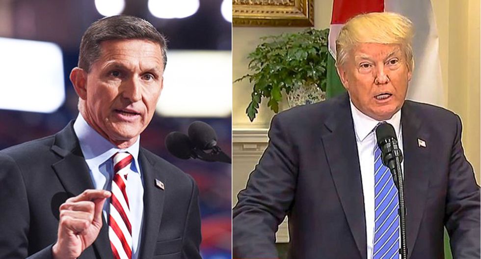 'Treason!' Trump calls for ‘long jail sentences’ for investigators after Mike Flynn bombshell