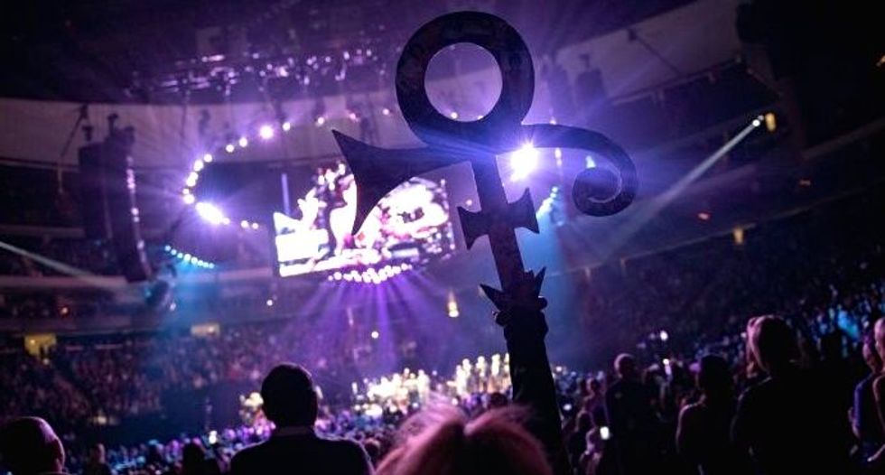 Purple joy as Prince's hometown bids farewell