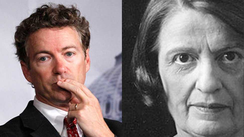 John Fugelsang on Rand Paul in Iowa: Fastest run by a libertarian 'since Ayn Rand left church'