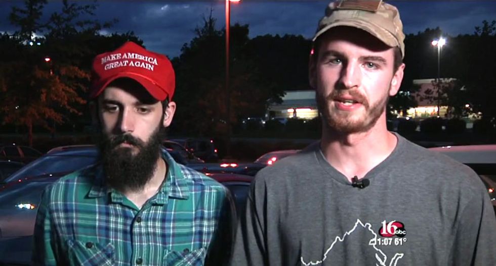 WATCH: Armed Trump supporter menaces Virginia Democratic campaign office for 12 hours