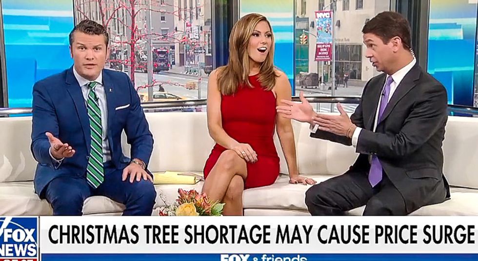 Two days after Thanksgiving Fox slams war on Christmas trees: 'You can't put a price tag on Christmas'