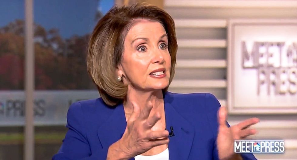 Nancy Pelosi refuses to let Chuck Todd end interview after he railroads her with sexual misconduct questions