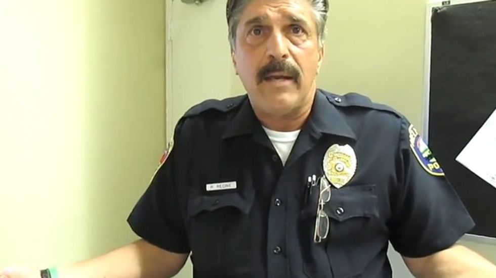 Watch NJ cop go rogue: Since Obama 'doesn't follow Constitution, we don't have to'
