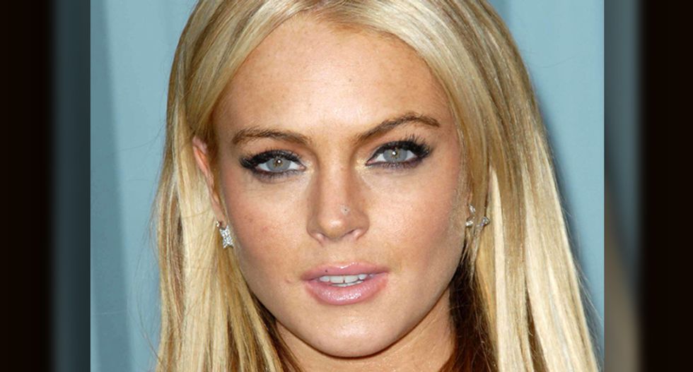 Lindsay Lohan's response to Donald Trump is more presidential than anything he's said this election