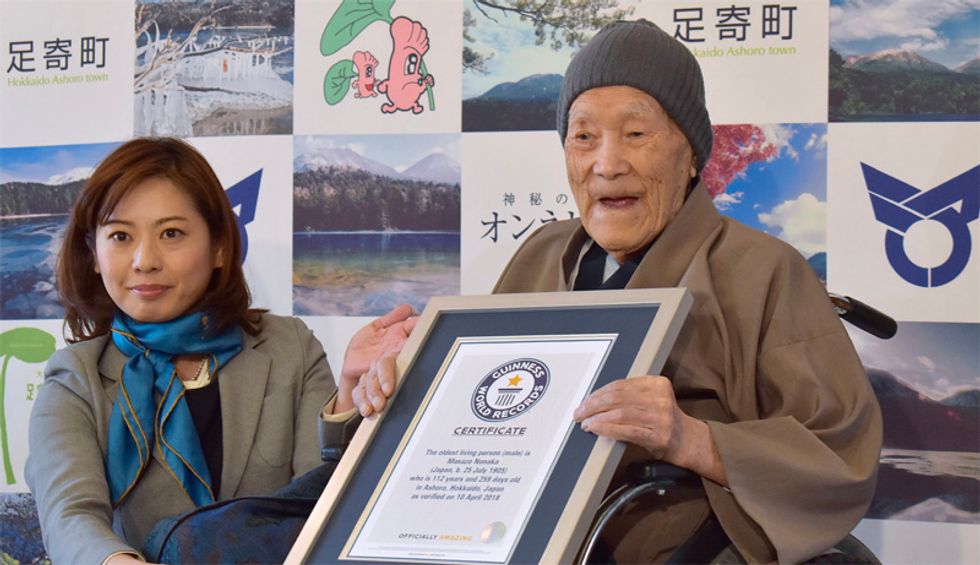 'World's oldest man' dies in Japan at 113
