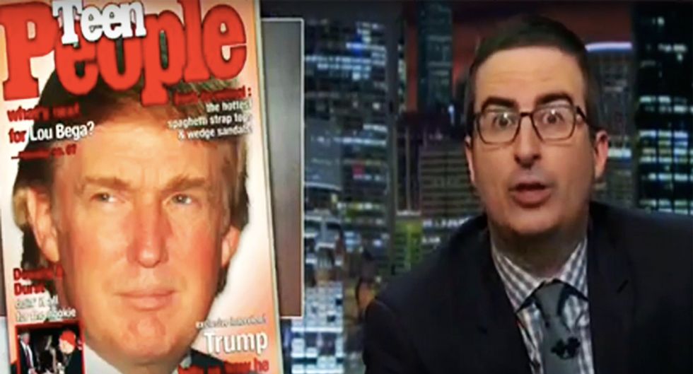 Oliver nails Trump’s scandal deluge: ‘He’s one Teen People interview away from being on a sex registry’