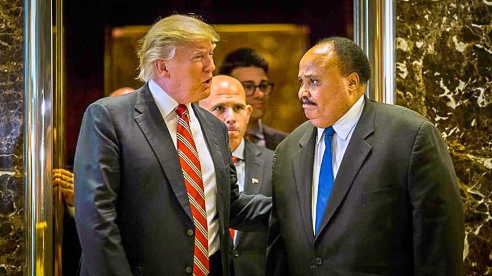 'People can't eat': Martin Luther King Jr.'s son says father would call Trump's shutdown 'inhumane'