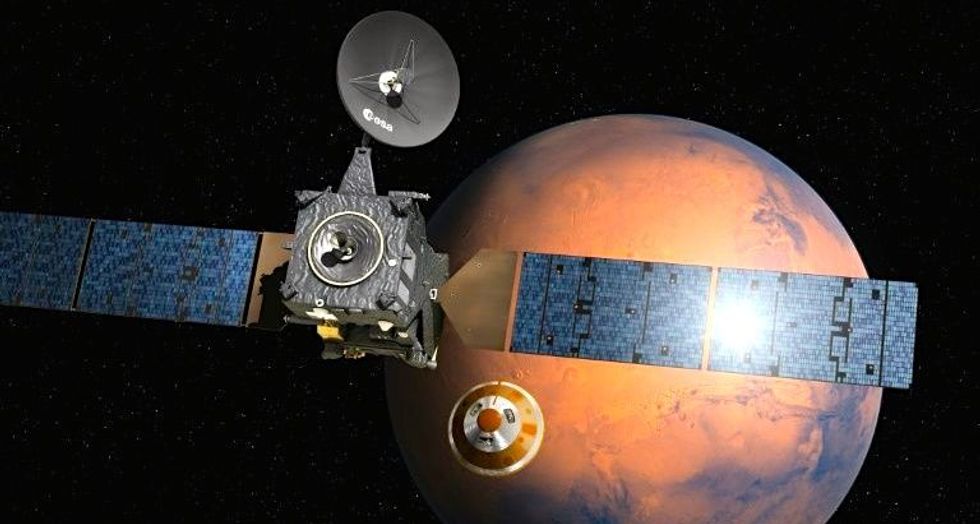 Mars explorer duo on course: ESA