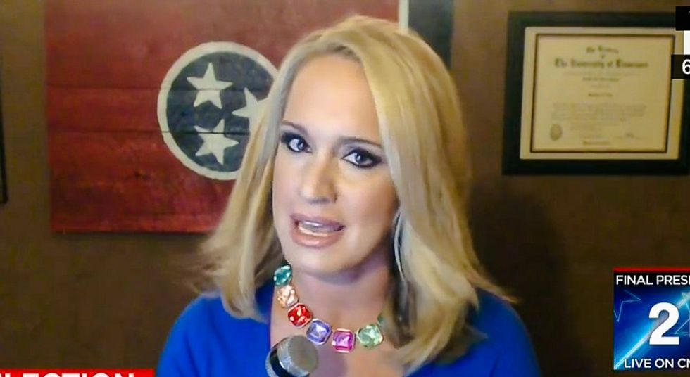 Trump booster Scottie Nell Hughes gets blasted on NPR after saying 'there’s no such thing as facts'