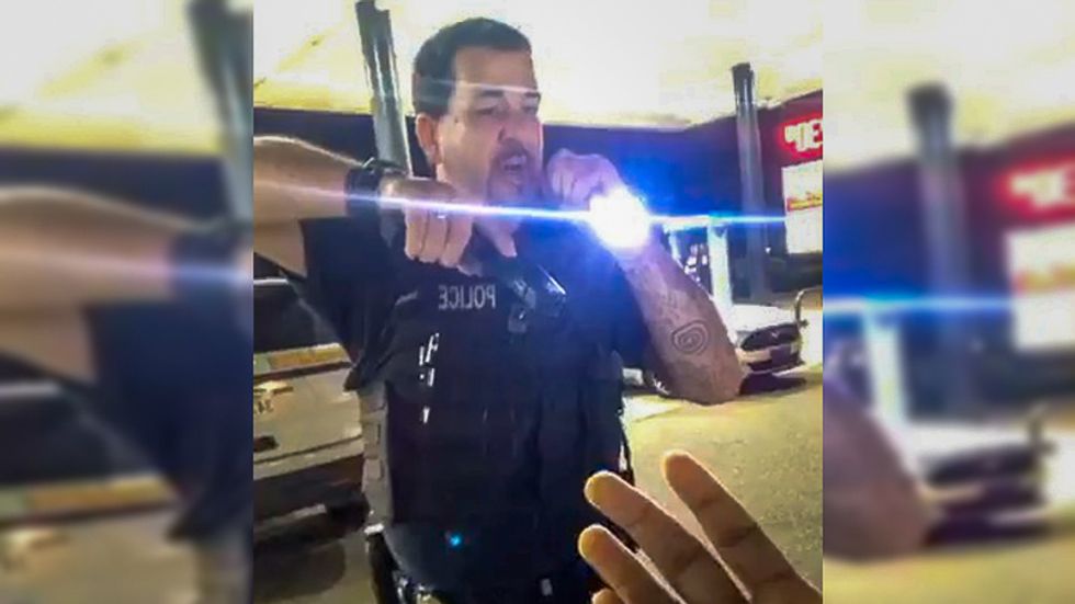 Arkansas cop claims black man has a gun -- until he realizes he is being filmed: 'He trying to shoot me'
