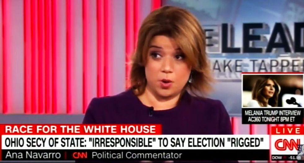 Ana Navarro rips Trump's ‘rigged’ whine: 'It's rigged when a billionaire pays no taxes and gets away with it’