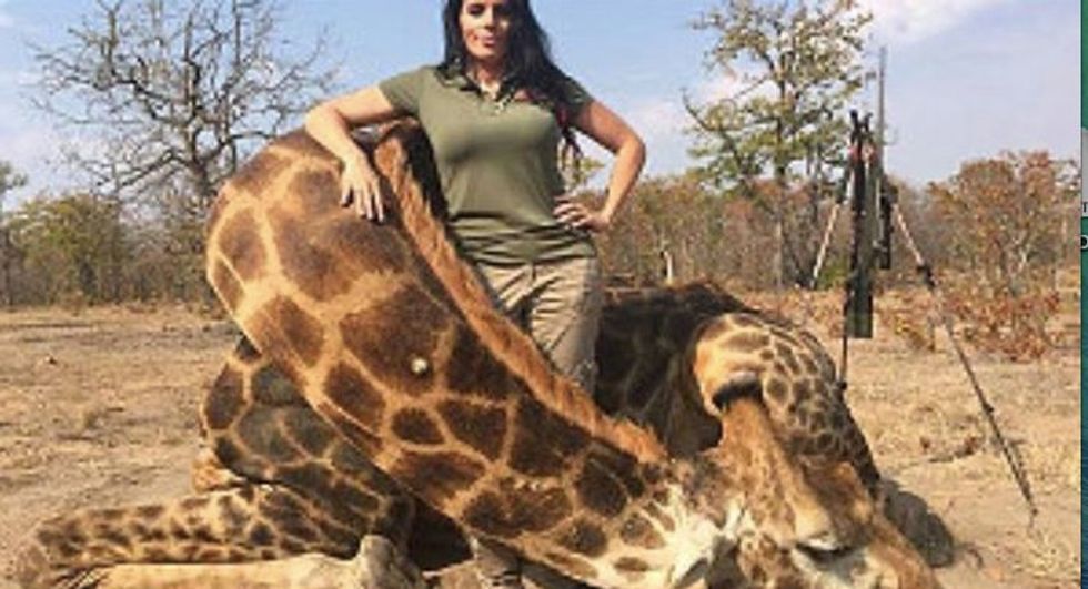 Idaho woman defends trophy killing: 'Giraffes are very dangerous animals'