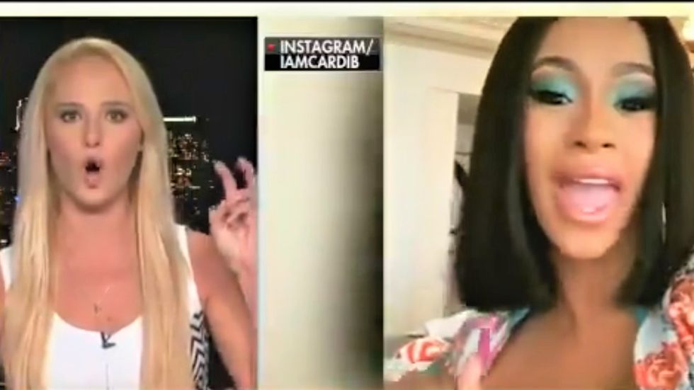 Tomi Lahren gets hilariously mocked after Cardi B owns her on Twitter -- again