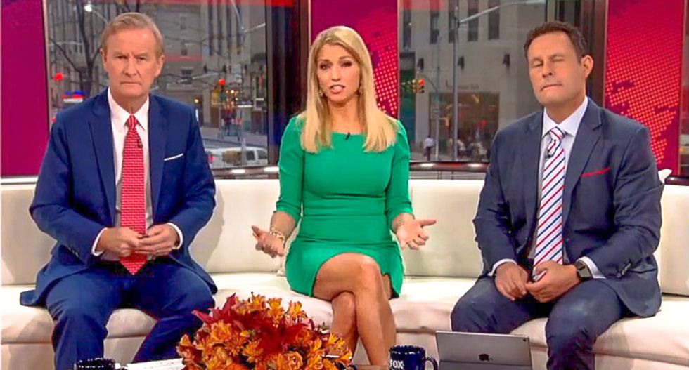 WATCH: Fox & Friends hosts quickly cut to commercial after Republican surprises them by defending migrant caravan