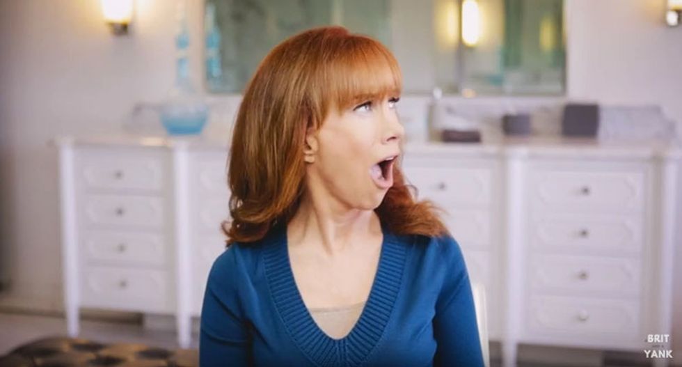 'Spineless embarrassment': Kathy Griffin knocks Marco Rubio after he blames 'the media' for all that ills Trump