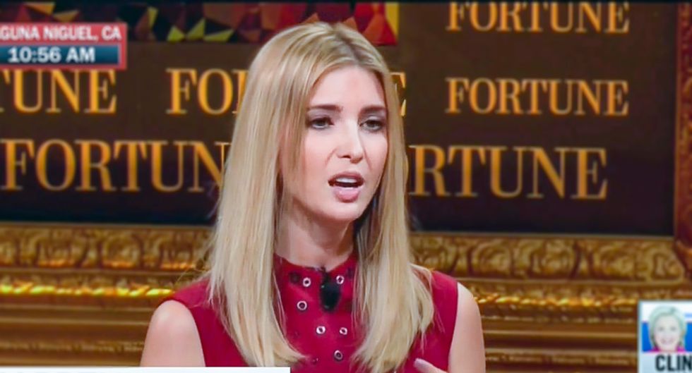 Ivanka is starting her own foundation -- and is accepting checks from foreign governments: report