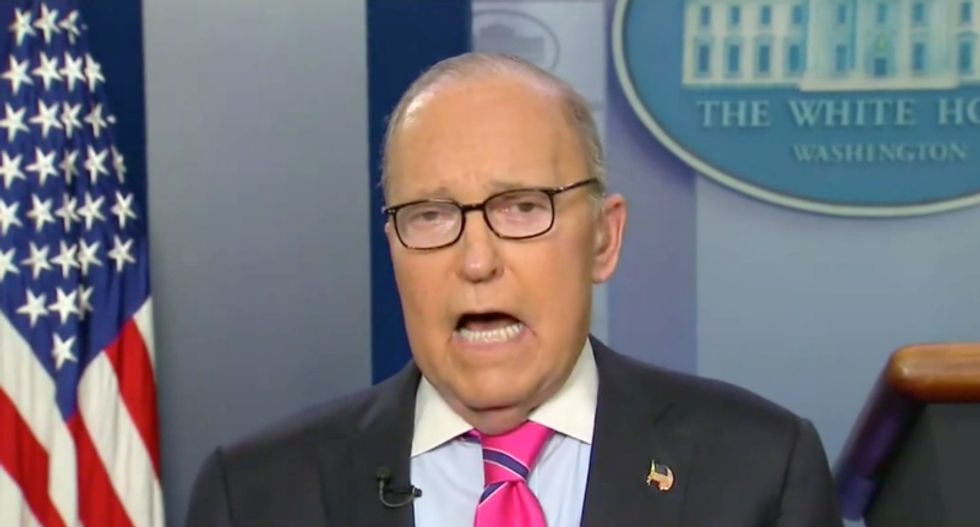 ‘Team Trump panic is showing’: White House advisor slammed for claiming coronavirus ‘contained’ after CDC warns of spread