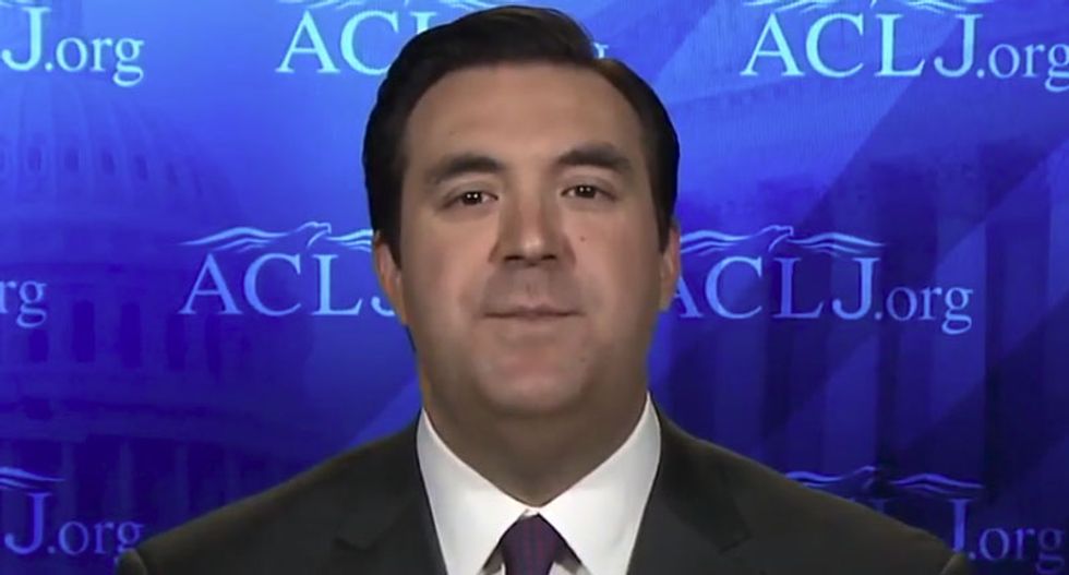 Watch as son of Trump's personal lawyer gets blindsided by Flynn charges live on Fox News