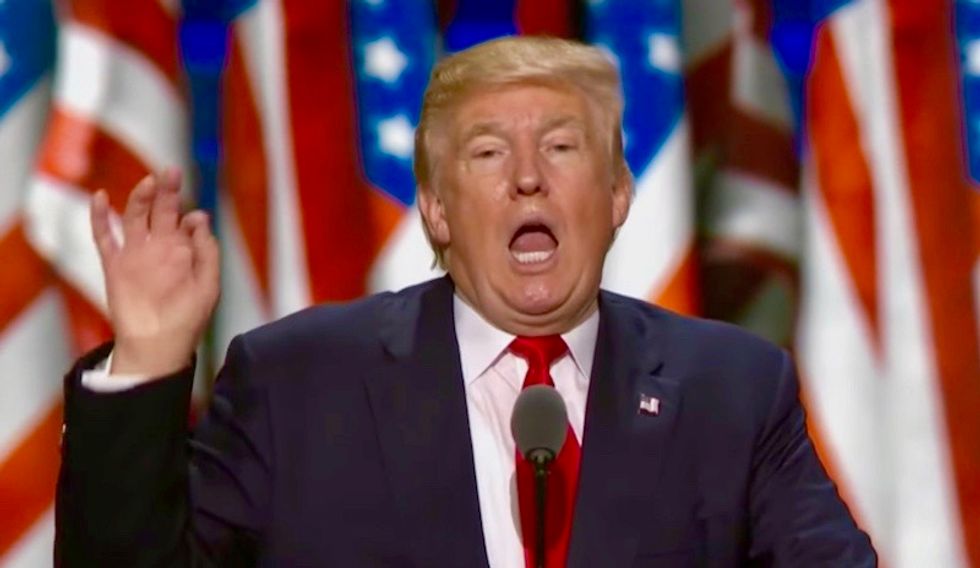 'Holy f*ckballs': Internet stunned by Trump's 'insane' boast that he can pardon himself for anything