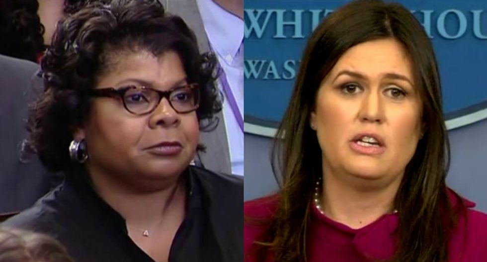 CNN's April Ryan claims White House press staffer is leaking stories on Sarah Sanders to force her out