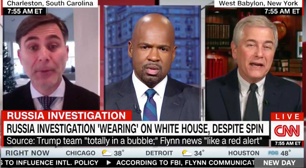 CNN's Blackwell shuts down interview after Trump booster says Mueller should be investigating Hillary too