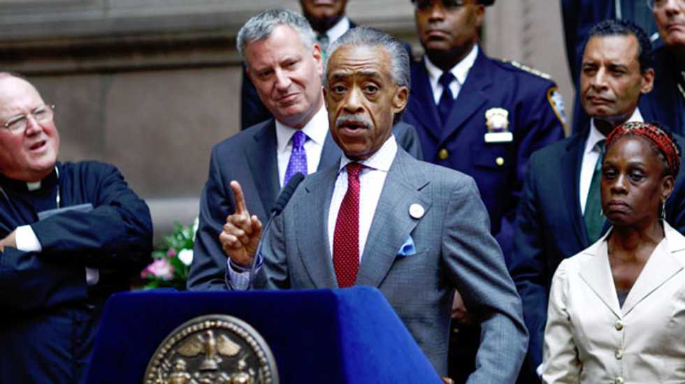 Al Sharpton adapts adversarial style to de Blasio's New York