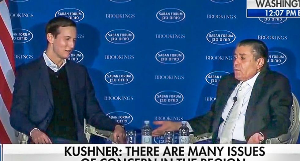 Israeli interviewer shreds Jared Kushner for inept Mideast team: 'A bunch of orthodox Jews who have no idea'
