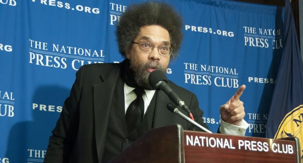 Cornel West: Obama a 'brown-faced Clinton' in charge of 'a Wall Street and drone presidency'