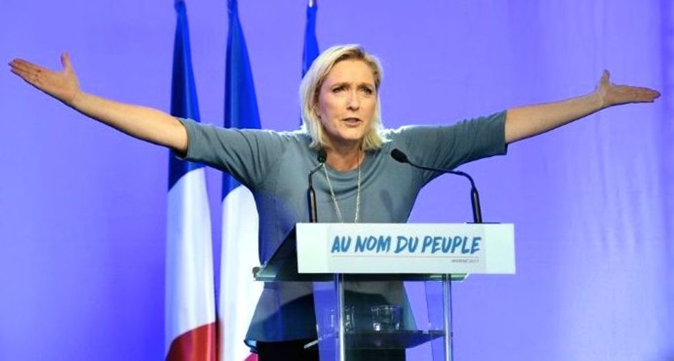 Far-right leader Le Pen says Trump win 'good news for France'