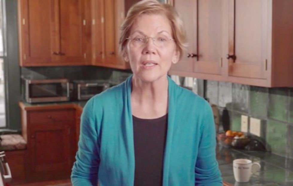 Elizabeth Warren takes major step toward running for president