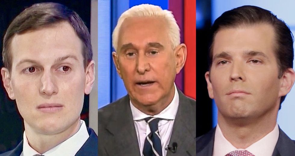 'Roger Stone is going to flip like a pancake': MSNBC analyst predicts president's ally might turn on Trump family