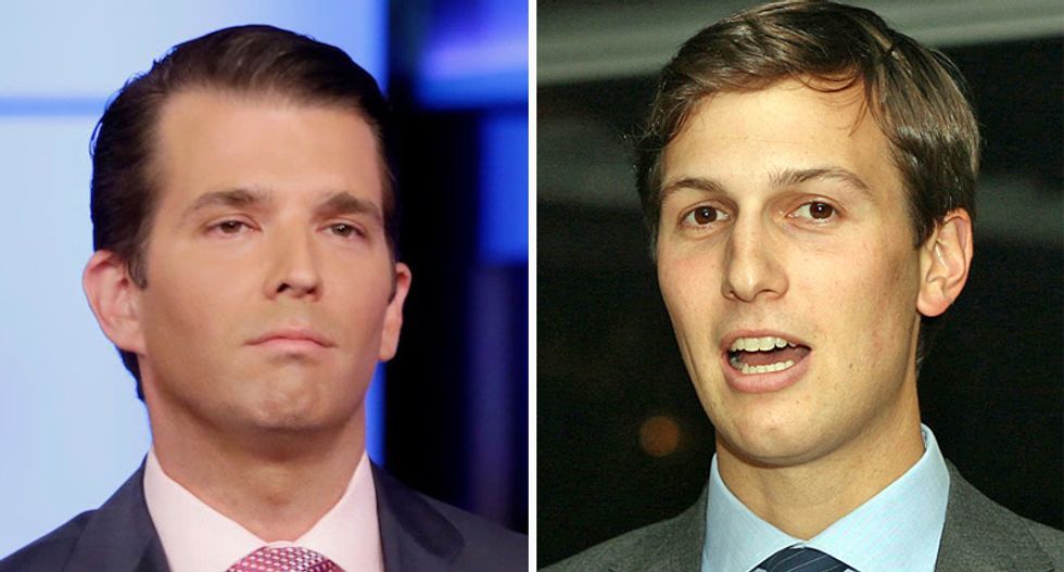 Don Jr and president’s campaign chief fume over blockbuster report on Trump family turmoil