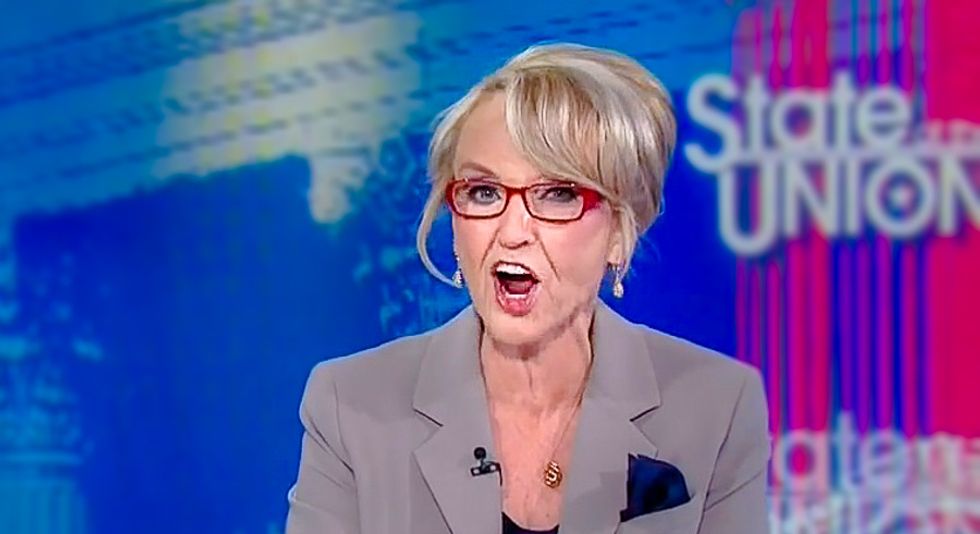 Jan Brewer: Donald Trump was 'waterboarded' by women who accused him of groping