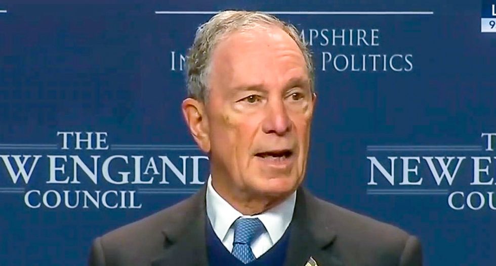 Michael Bloomberg: Trump 'failed at business and now... he's failing at government'