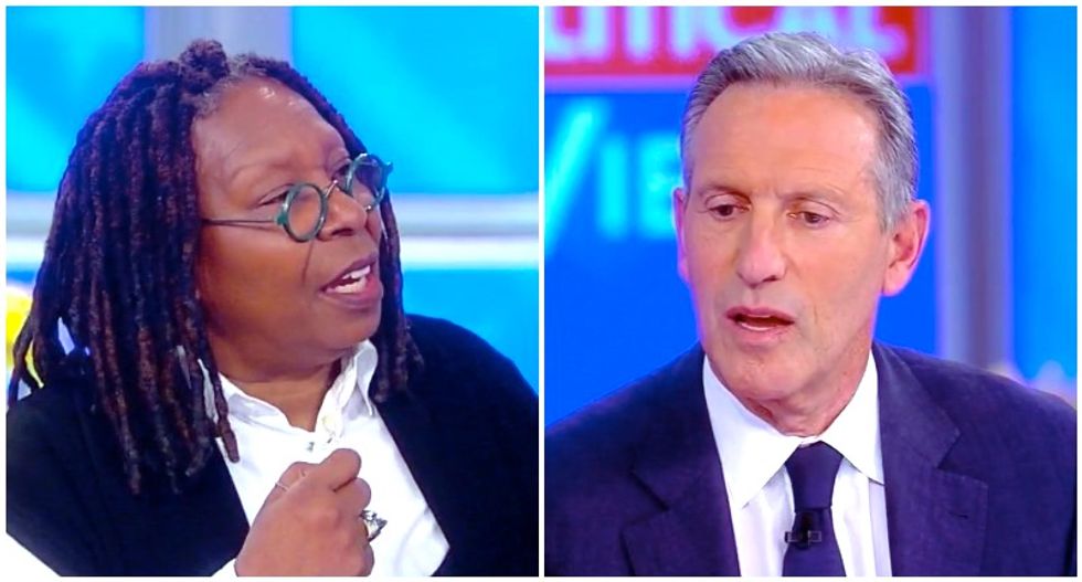 The View co-hosts expose Howard Schultz as a sham: You can’t run the country like Starbucks!