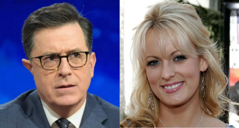 Colbert nails the worst aspect of Stormy Daniels' revelations: 'Trump got spanked, but I feel like I'm being punished'