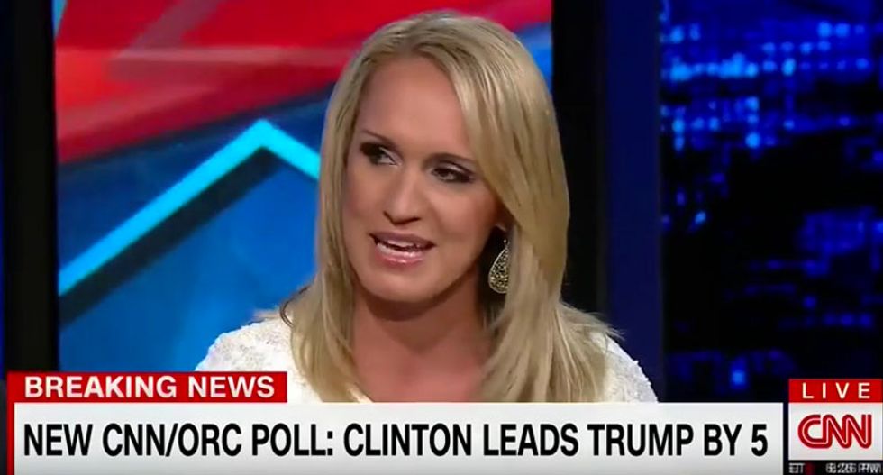Anderson Cooper hilariously burns Scottie Nell Hughes after she says Trump is winning on social media