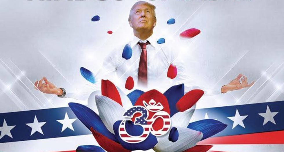 Hindus for Trump -- and the connection between the Donald and the sacred syllable 'om'