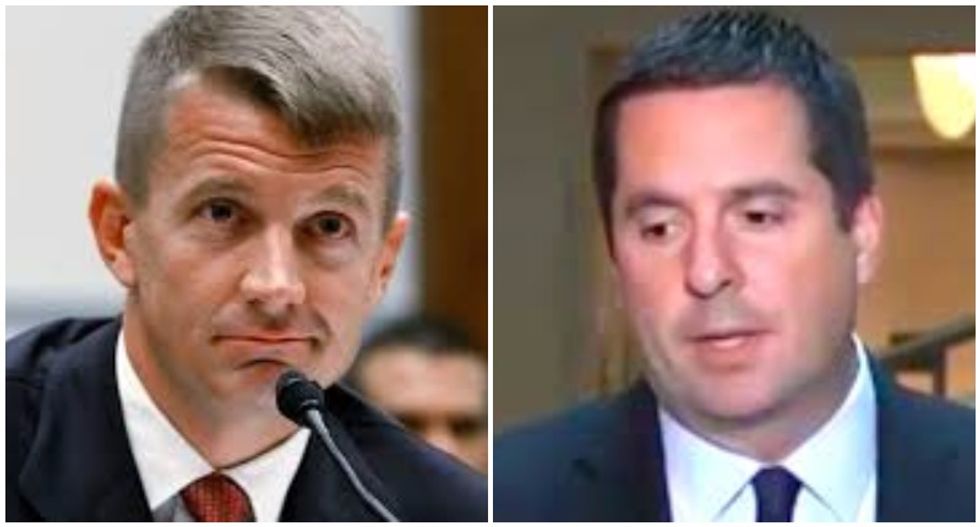 Erik Prince discussed unmasking with Devin Nunes after GOP lawmaker stepped aside from Russia probe