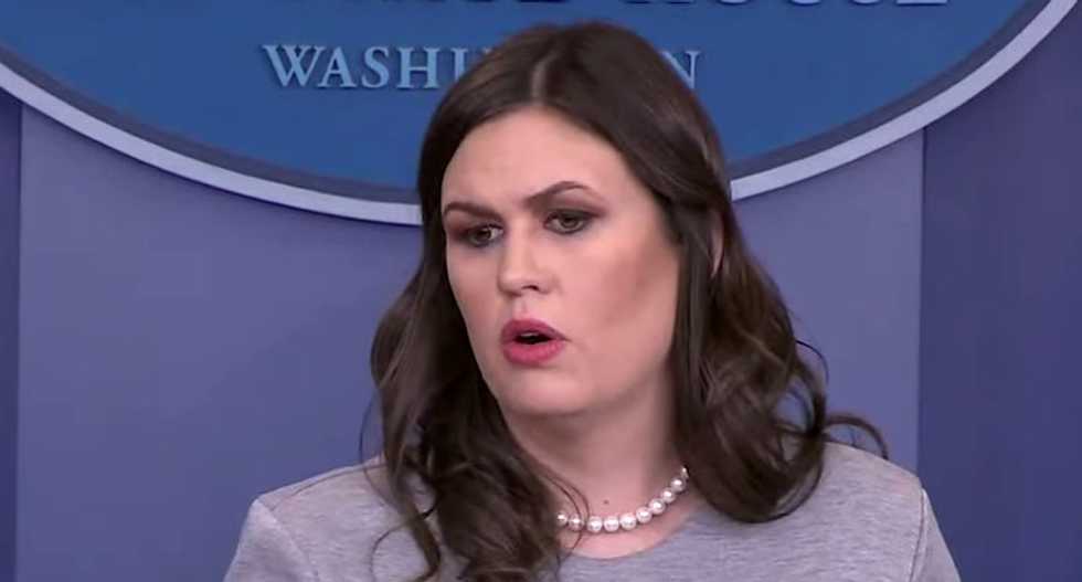 Sarah Sanders gets grilled as White House stonewalls on when Trump learned that Flynn lied to the FBI