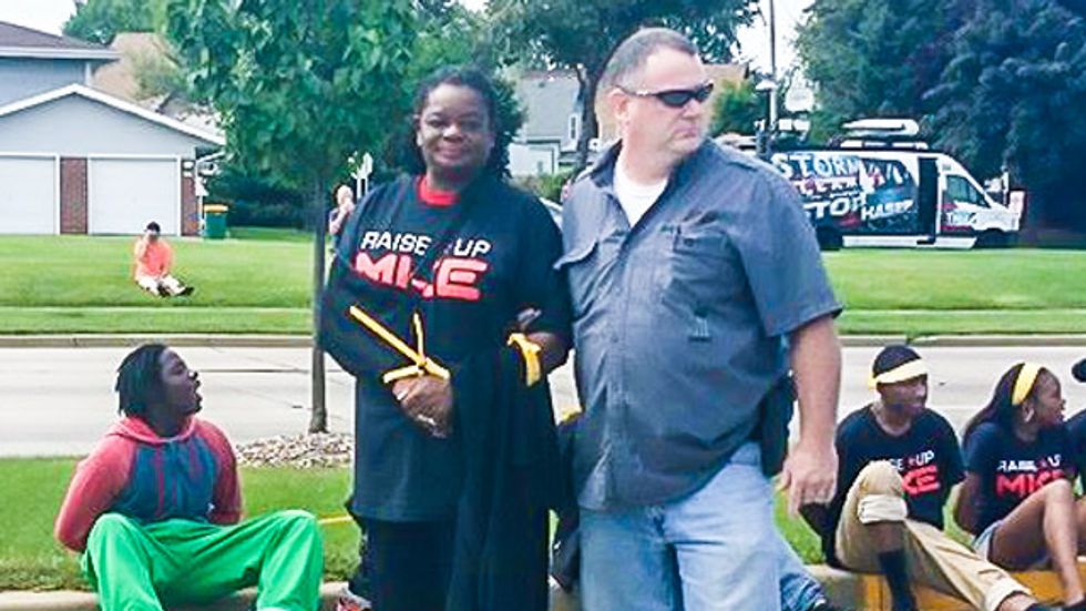 Police detain Rep. Gwen Moore at fast food workers protest outside Wisconsin McDonald's