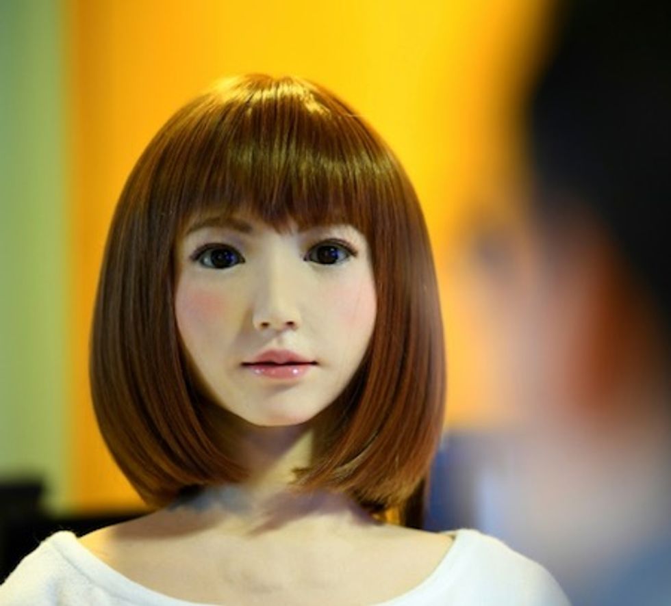 Increasingly human-like robots spark fascination and fear
