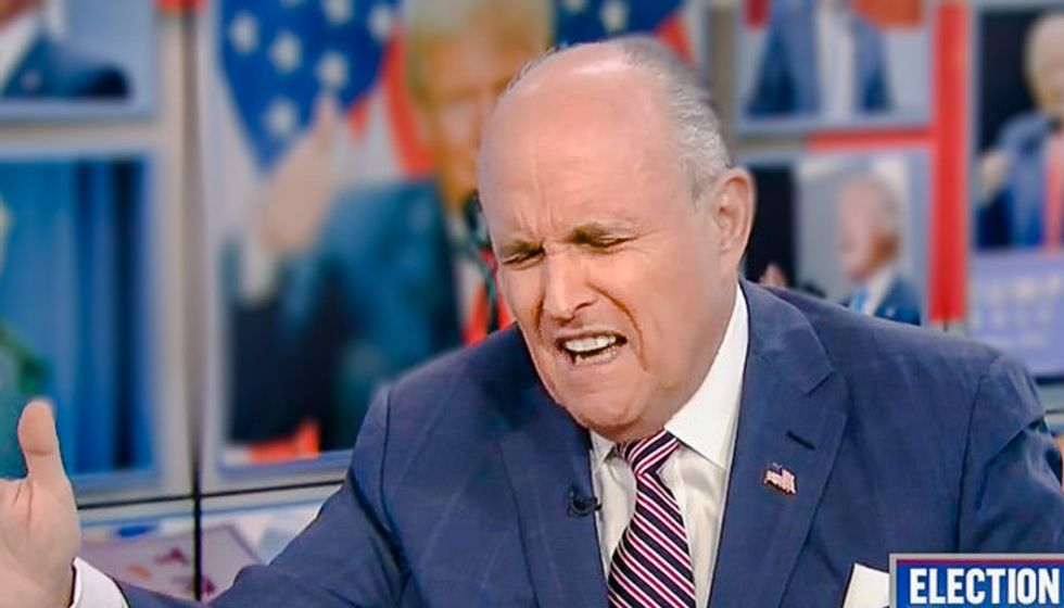 Unhinged Giuliani rant against Biden caught on audio after he accidentally butt-dialed a reporter