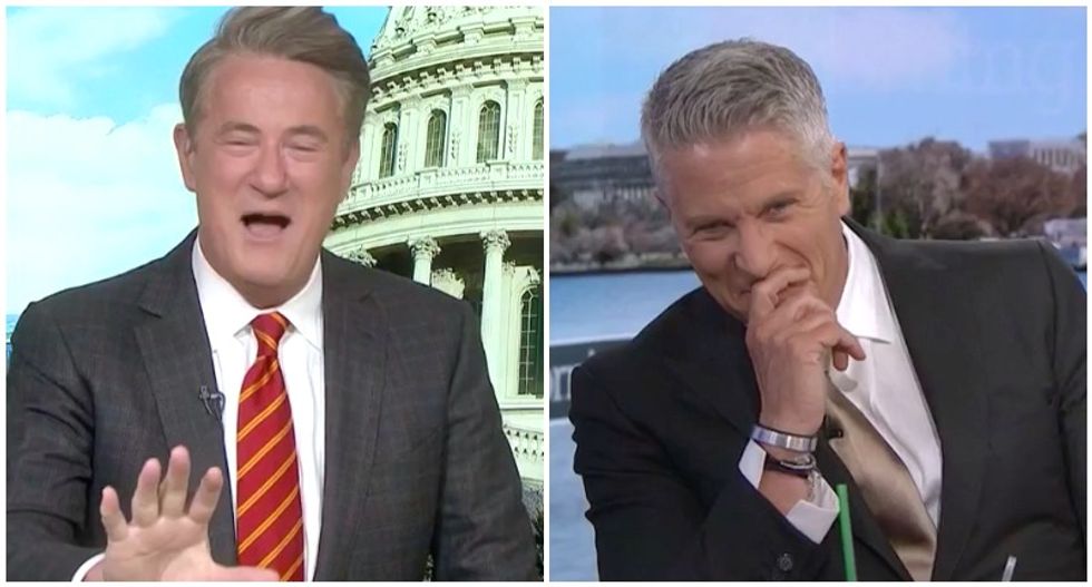 MSNBC’s Morning Joe cracks up panelists with disgusting analogy for Trump’s latest strategy