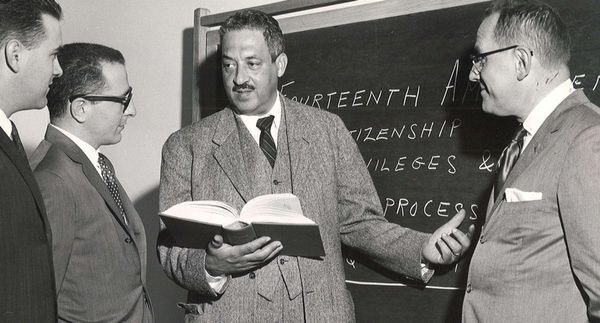 Before he was a Supreme Court justice, Thurgood Marshall was a civil rights lawyer battling the same injustices we still do today