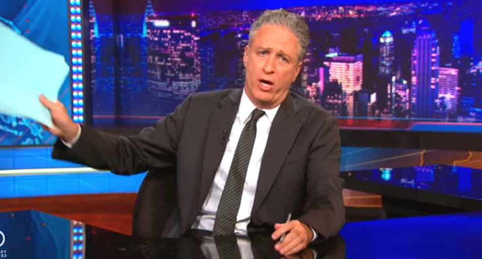 Jon Stewart: It's more fun to mock Rick Scott's fear of a 'ball fan' than his policies